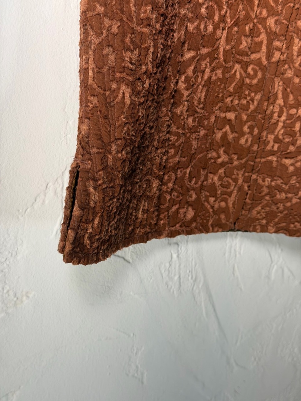 Coldwater Creek Metallic Bronze Textured Vest -medium - Picture 6 of 16